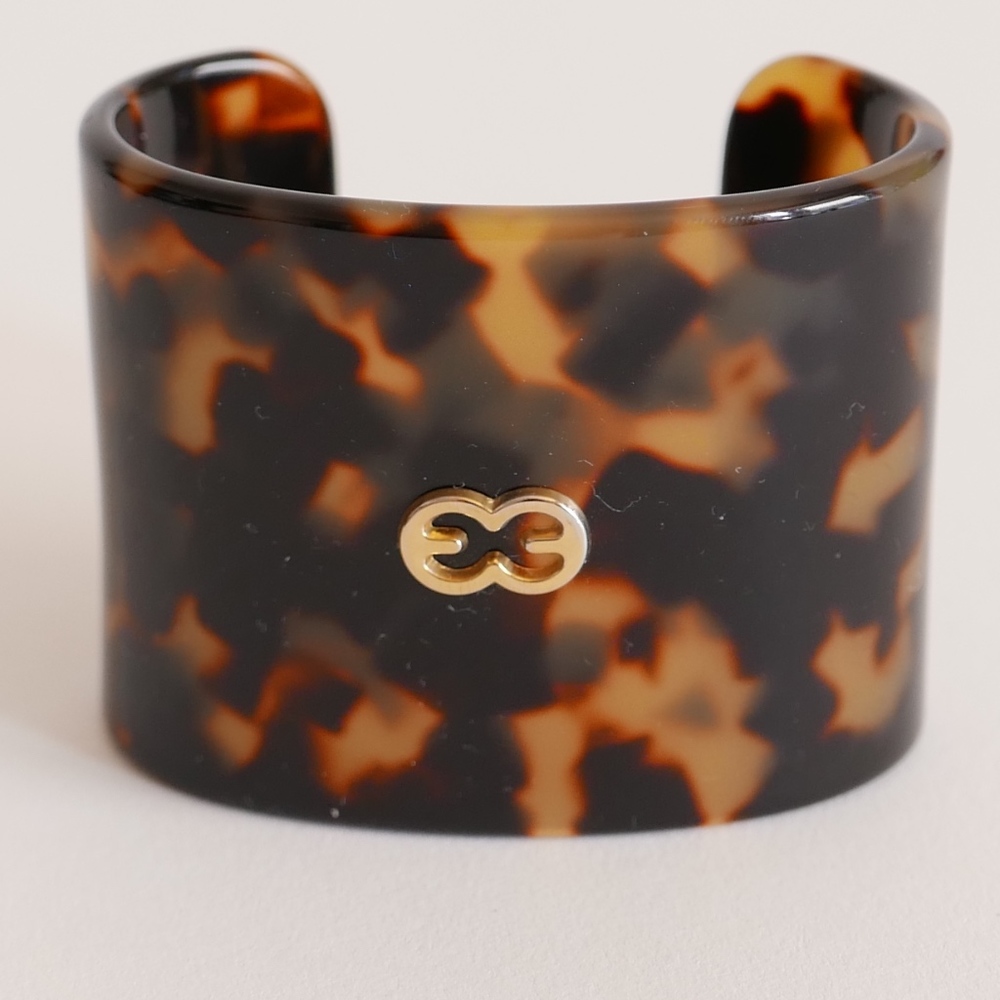 ESCADA Faux Tortoise Shell Cuff - Small